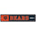 Chicago Bears Sign 3.75x19 Plastic Street Style - Special Order - 0