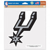 San Antonio Spurs Decal 8x8 Die Cut Color - Wincraft