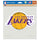 Los Angeles Lakers Decal 8x8 Perfect Cut Color - 0.25