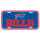 Buffalo Bills License Plate Plastic - 0.25
