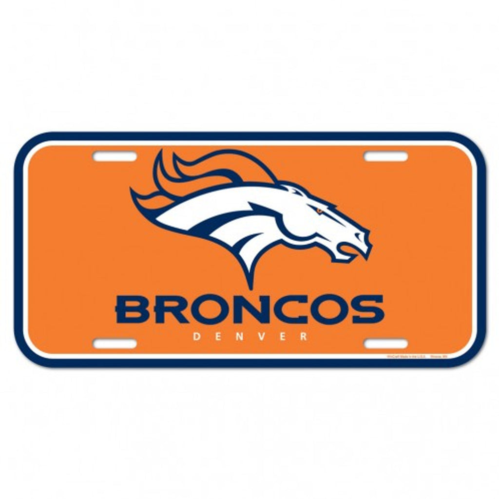 Denver Broncos License Plate - Wincraft