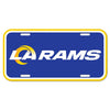 Los Angeles Rams License Plate Plastic - Special Order - Wincraft