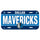Dallas Mavericks License Plate Plastic - 0.25