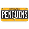 Pittsburgh Penguins License Plate Plastic - Wincraft