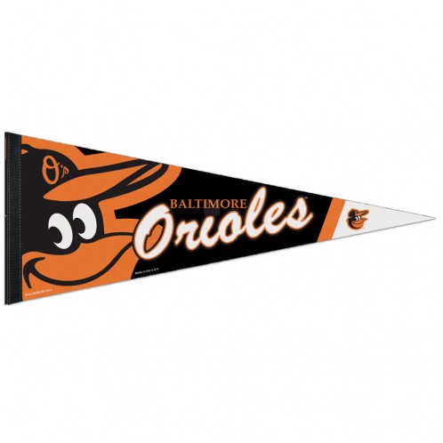 Baltimore Orioles Pennant 12x30 Premium Style - 0.25