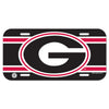 Georgia Bulldogs License Plate Plastic - 0.25