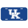 Kentucky Wildcats License Plate Plastic - 0.25