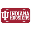 Indiana Hoosiers License Plate Plastic - 0.25