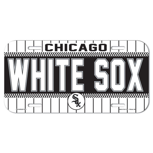 Chicago White Sox License Plate Plastic - WinCraft