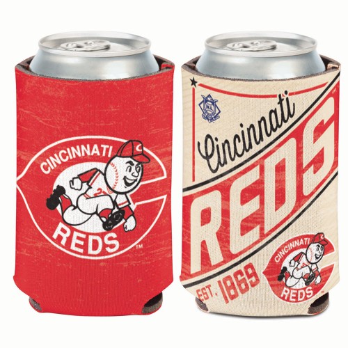 Cincinnati Reds Can Cooler Vintage Design - 0