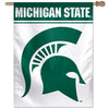 Michigan State Spartans Banner 28x40 Vertical - Special Order - 0.25