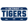 Detroit Tigers License Plate Plastic - 0.25