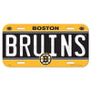 Boston Bruins License Plate Plastic - 0