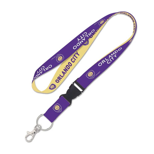 Orlando City SC Lanyard with Detachable Buckle - 0.25
