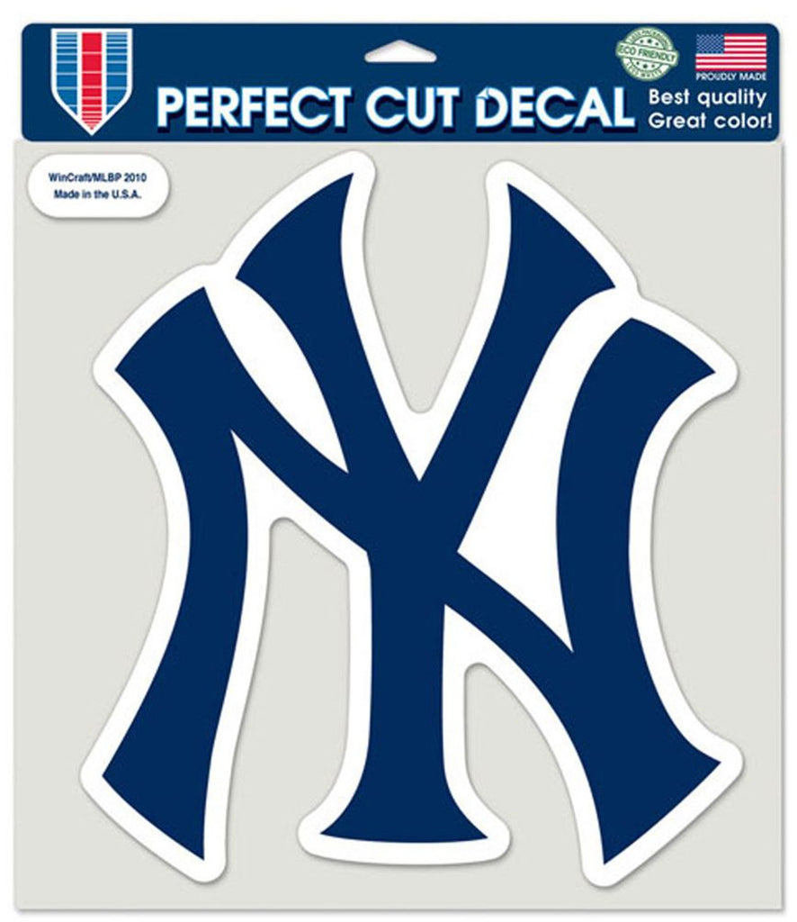New York Yankees Decal 8x8 Die Cut Color NY - Wincraft
