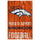 Denver Broncos Sign 11x17 Wood Proud to Support Design - WinCraft