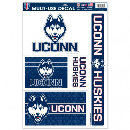 Connecticut Huskies Decal 11x17 Ultra - WinCraft