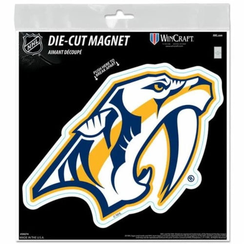 Nashville Predators Magnet 6.25x9 Die Cut - Special Order - 1