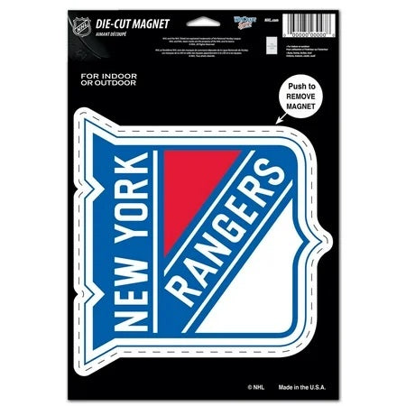 New York Rangers Magnet 6.25x9 Die Cut - Special Order - 1