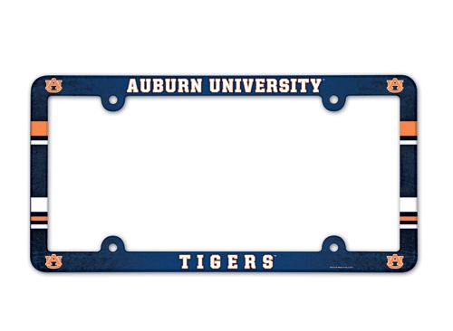 Auburn Tigers License Plate Frame - Full Color - Wincraft