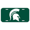 Michigan State Spartans Plastic License Plate - Wincraft