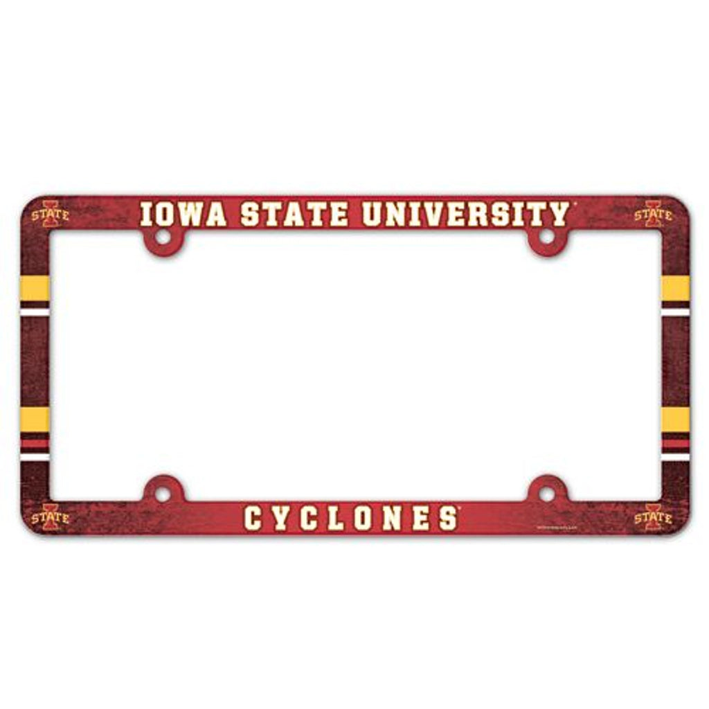 Iowa State Cyclones License Plate Frame - Full Color - Wincraft