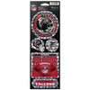 Atlanta Falcons Decal 4x11 Die Cut Prismatic Style - Special Order - 0.25