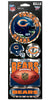 Chicago Bears Decal 4x11 Die Cut Prismatic Style - 0.25