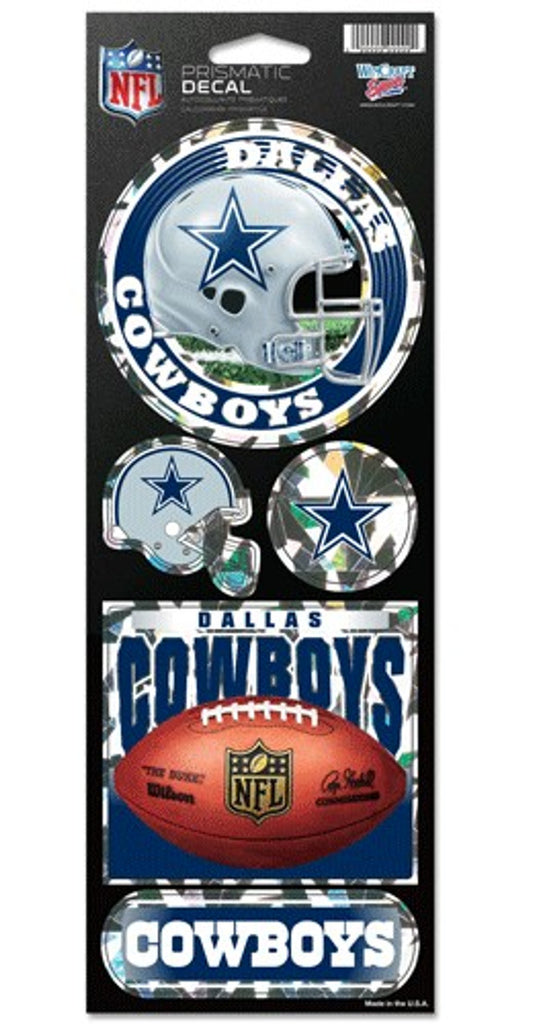 Dallas Cowboys Stickers Prismatic - Wincraft