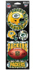 Green Bay Packers Decal 4x11 Die Cut Prismatic Style - 0.25