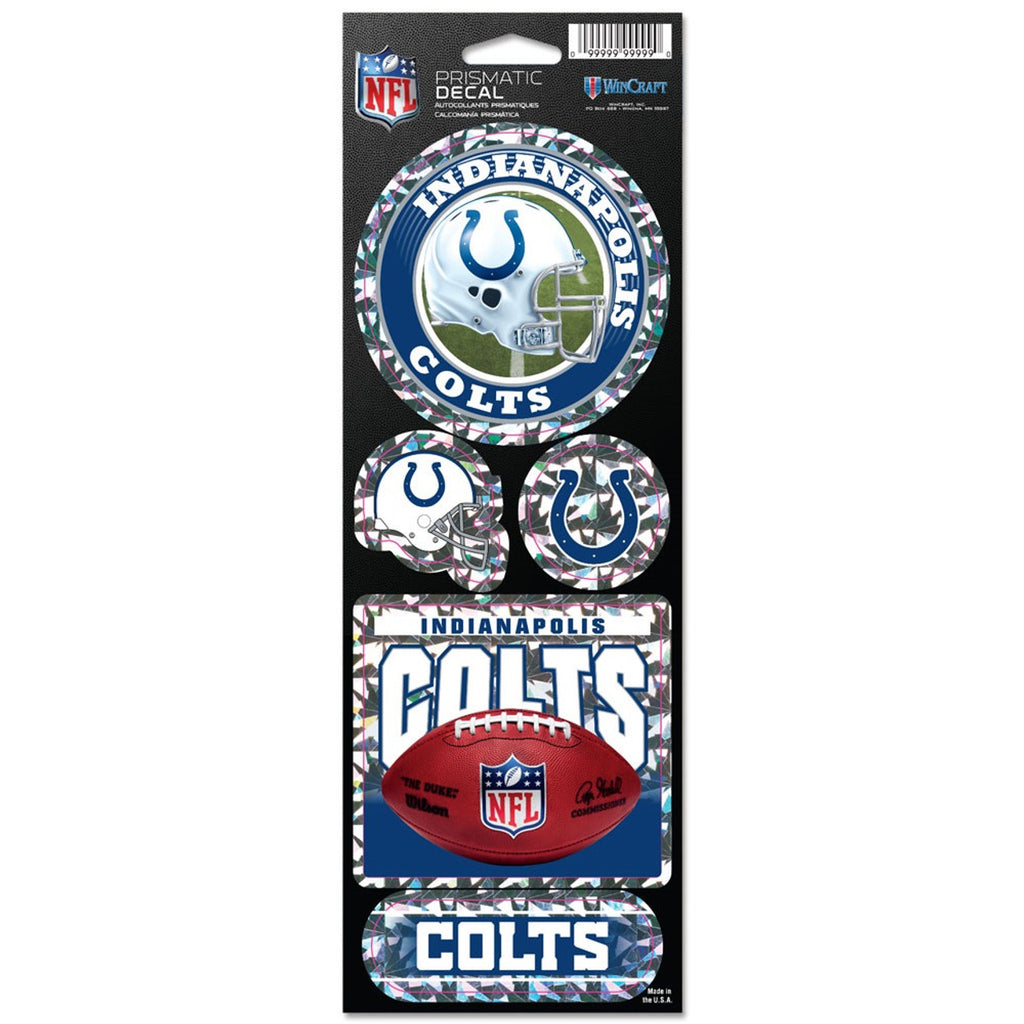 Indianapolis Colts Stickers Prismatic - Wincraft