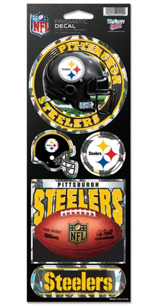 Pittsburgh Steelers Stickers Prismatic - Wincraft