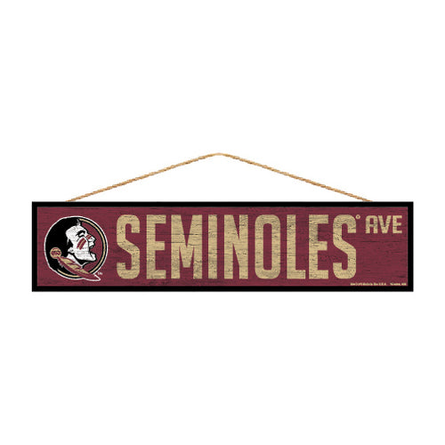 Florida State Seminoles Sign 4x17 Wood Avenue Design - 20