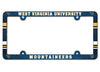 West Virginia Mountaineers License Plate Frame - Full Color - WinCraft