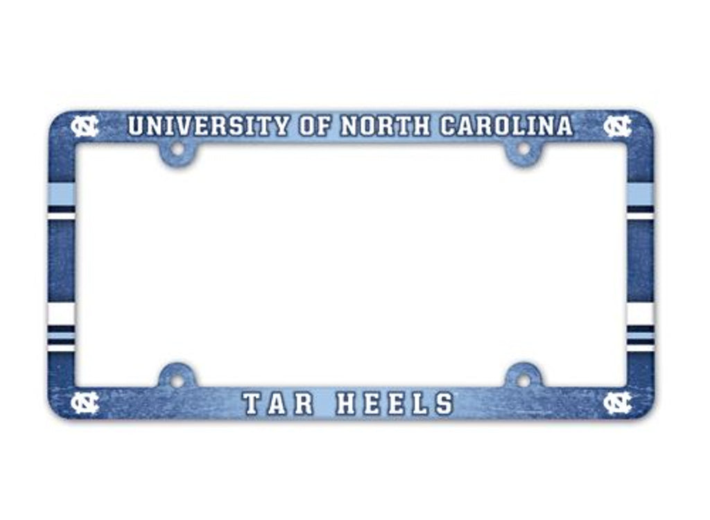 North Carolina Tar Heels License Plate Frame - Full Color - Wincraft