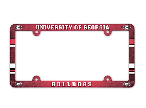 Georgia Bulldogs License Plate Frame - Full Color - Wincraft