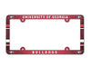 Georgia Bulldogs License Plate Frame - Full Color - Wincraft
