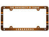 Texas Longhorns License Plate Frame - Full Color - Wincraft