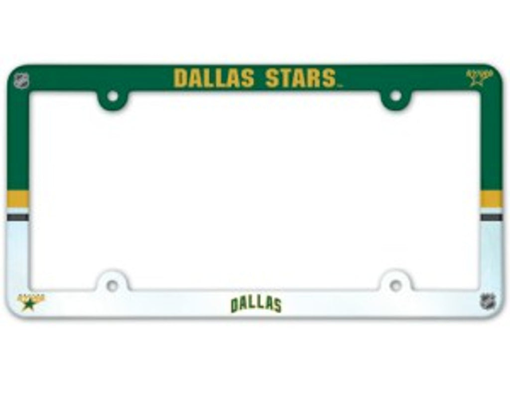 Dallas Stars License Plate Frame - Full Color - WinCraft