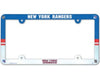 New York Rangers License Plate Frame Plastic Full Color Style - WinCraft