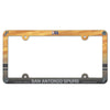 San Antonio Spurs License Plate Frame Plastic Full Color Style - Special Order - 0.25