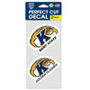 Kent State Golden Flashes Decal 4x4 Perfect Cut Set of 2 - Special Order - 0