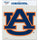 Auburn Tigers Decal 8x8 Perfect Cut Color - 0.25