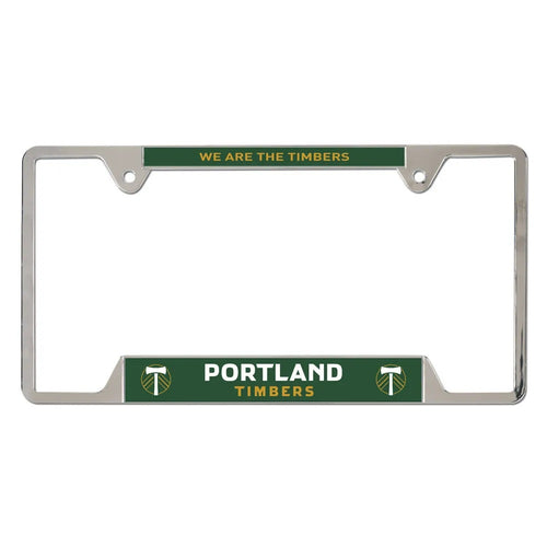 Portland Timbers License Plate Frame Metal - 0