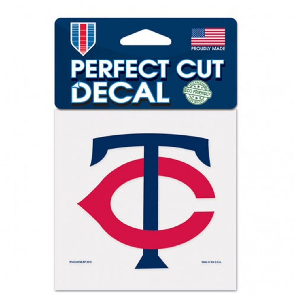 Minnesota Twins Decal 4x4 Perfect Cut Color - WinCraft