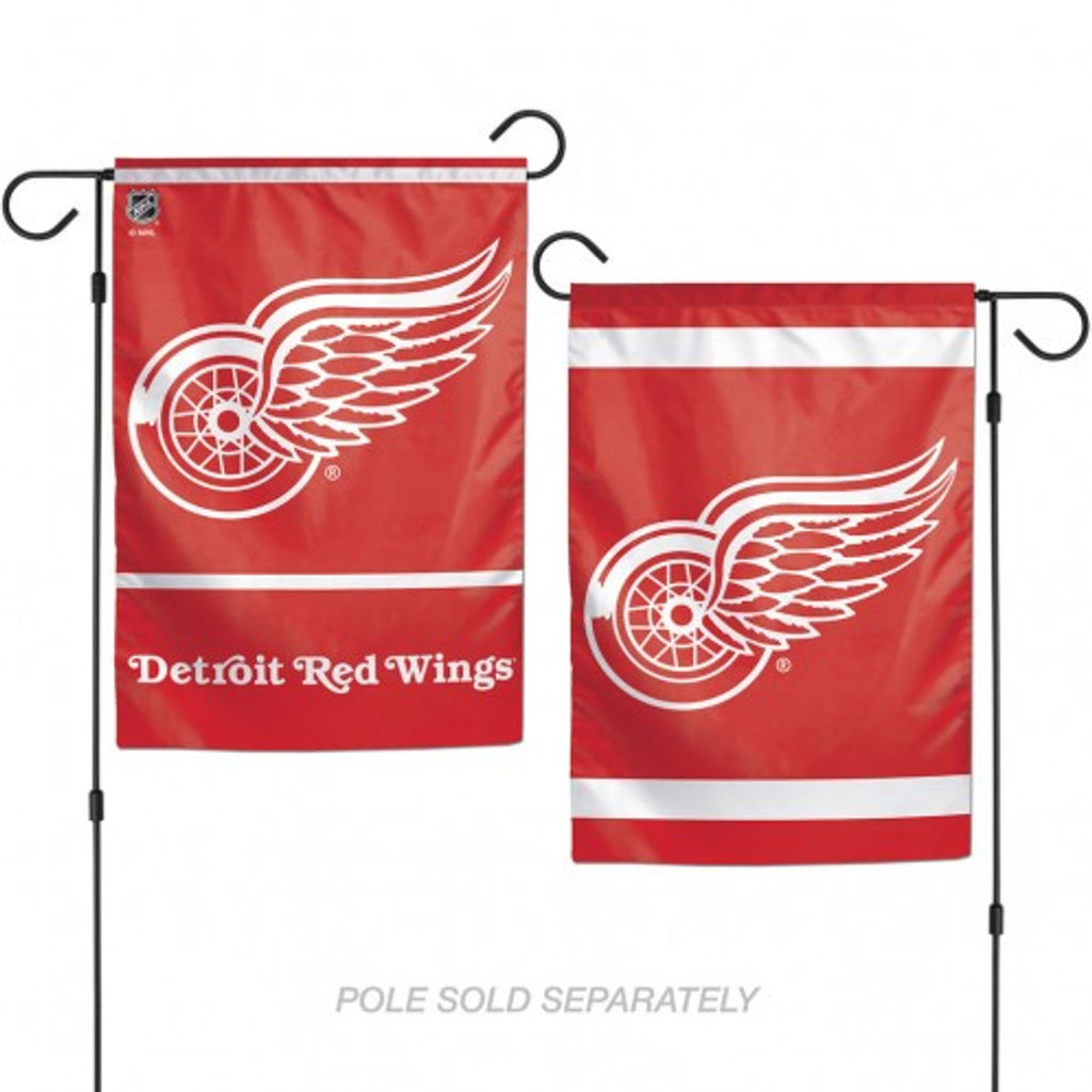 Detroit Red Wings Flag 12x18 Garden Style 2 Sided - Wincraft