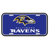Baltimore Ravens License Plate Plastic - 0.25
