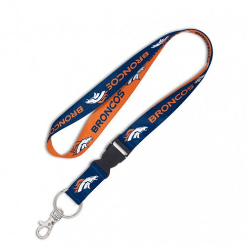Denver Broncos Lanyard with Detachable Buckle - WinCraft