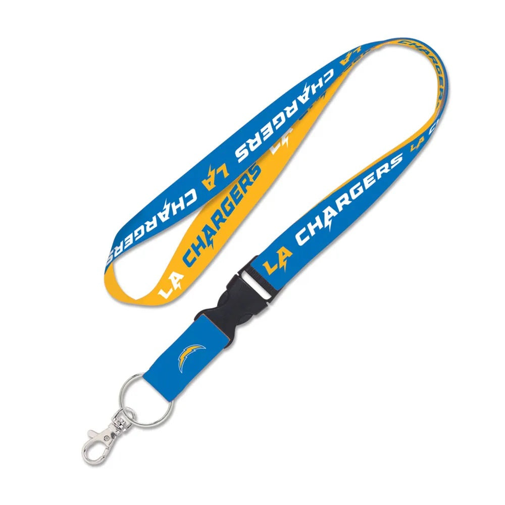 Los Angeles Chargers Lanyard with Detachable Buckle - 0.25
