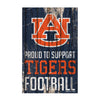 Auburn Tigers Sign 11x17 Wood Proud to Support Design - Wincraft